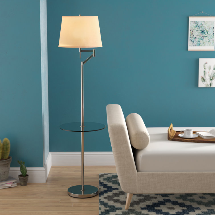 Latitude Run® James 63" Tray Table Floor Lamp & Reviews Wayfair